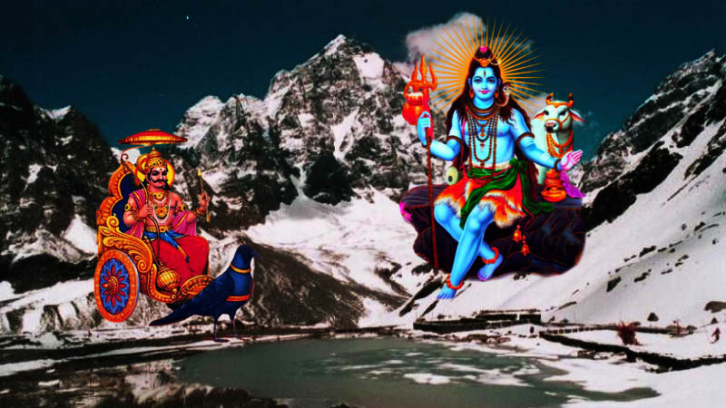 Read more about the article भगवान शिव भी न बच पाए शनि देव की वक्र दृष्टि से
