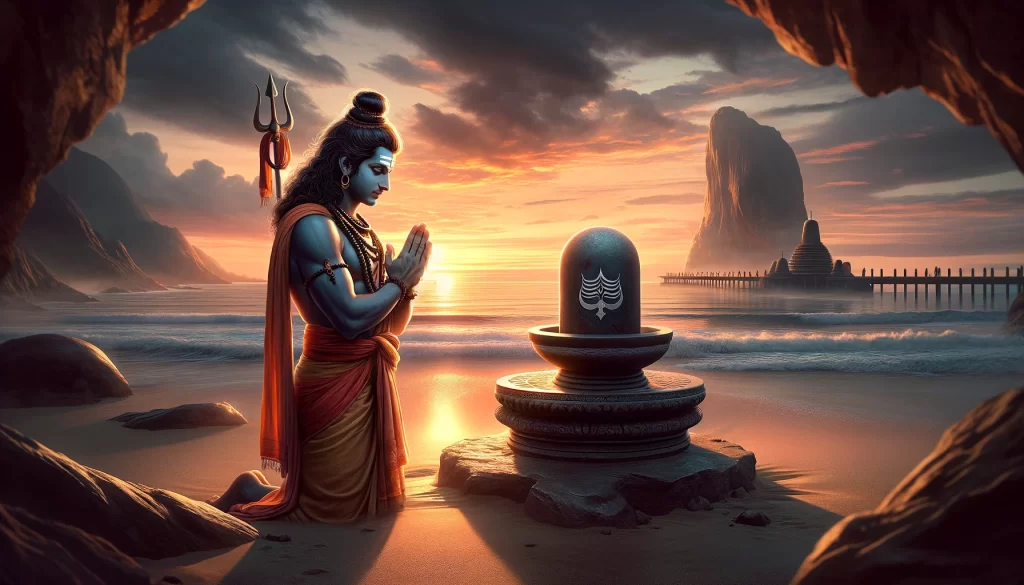 श्री रामचरितमानस के अनुसार, मर्यादा पुरूषोत्तम भगवान श्रीराम ने रावण जैसे भयंकर शत्रु पर विजय पाने के लिए रामेशवरम में शिवलिंग की स्थापना कर 'शिव रुद्राष्टकम' (Shiv Rudrashtakam) का श्रद्धापूर्वक पाठ किया था।  इस स्तुति व भगवान शिव (Lord Shiva) के आशीर्वाद के परिणाम स्वरूप रावण का अंत भी हुआ था।